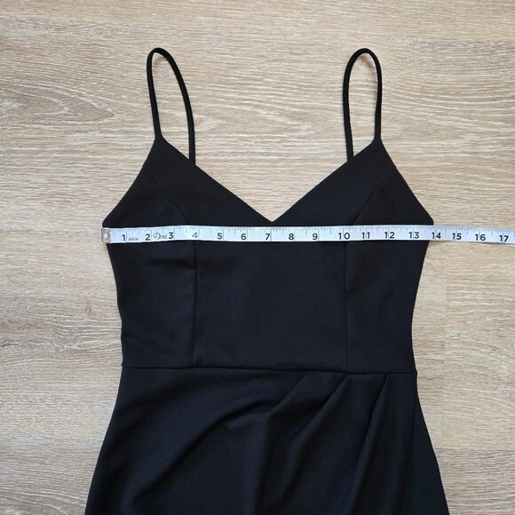 Lulus Mini Short Sleeveless Dress Size Small Stretch Black Bodycon LBD - Picture 11 of 16